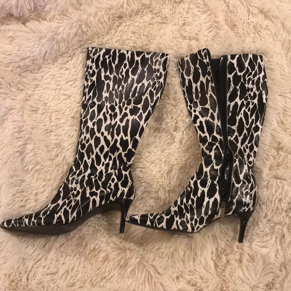Colin Stuart Zebra Boots - image 1